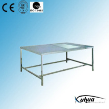 Table de travail en acier inoxydable pour paquet (S-5)